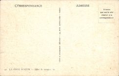 VINTAGE POSTCARD the Dimension Of Azure Effect Clouds