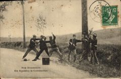 CPA Douanes Nos douaniers Une arrestation de contrebandiers 
