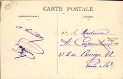 CPA Douanes Nos douaniers Un guet apens 