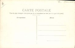 VINTAGE POSTCARD Customs the Balloon of Alsace under snow the station of the Customs officers