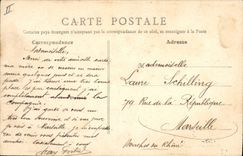 VINTAGE POSTCARD Bordeaux Customs Southern customs and quays