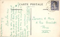 CPA Douanes Carteret Le sentier des douaniers