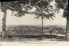 VINTAGE POSTCARD Rechesy Customs View