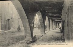 VINTAGE POSTCARD Jewish Judaica Holy Maximin Street Colbert Old Jewish district