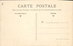 VINTAGE POSTCARD Sapeurs Firemen Captions of Saulge Saint the Vache fireman