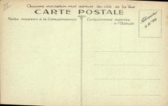 VINTAGE POSTCARD Sapeurs Firemen Captions of Saulge Saint two fires