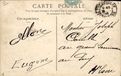 VINTAGE POSTCARD Sappers Firemen festivals of Jeanne d' Arc firemen of Orleans