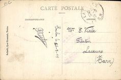 Zambullidor de la POSTAL de la VENDIMIA nuestro ilustrador de Gervese de los marineros