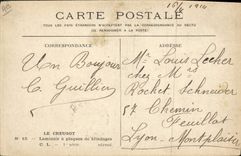 VINTAGE POSTCARD Creusot Usines Schneider Laminoir has armor-plates