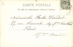 CPA Velo Cycle Cyclisme Enfant 1er avril