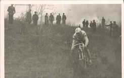 CARTE PHOTO Velo Cycle Cyclisme Villol