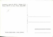 MODERN CARD Railroads Train Engine gr. 470 FS