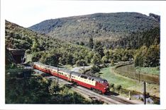 CPM Chemins de Fer Train Rame TEE hollandaise Edelweiss a Stambach pres de Saverne 