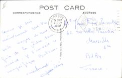 MODERN CARD Sailing Boat HMS Victory Portsmouth