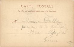 VINTAGE POSTCARD Sailing Bateau the ship school Bordered It