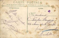 VINTAGE POSTCARD Sailing Bateau Crowns greeting Vessel School