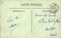 VINTAGE POSTCARD Sailing Boat This Gabes Boat School of Foams