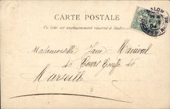 CPA Nu erotique Femme