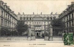 CPA Caen La gendarmerie 