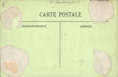 VINTAGE POSTCARD Vernon the Gendarmerie Old women houses 15th