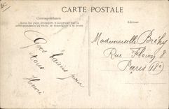 VINTAGE POSTCARD Boat Catastrophe of Pluviose Arrived of Pluviose in the wearing of Calais