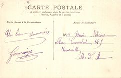 VINTAGE POSTCARD Beziers Theater