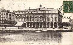 VINTAGE POSTCARD Bayonne Theater