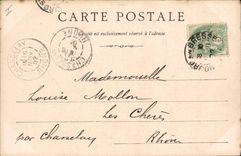 VINTAGE POSTCARD Theater Borough