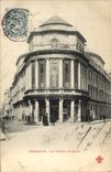 VINTAGE POSTCARD French Theater Bordeaux