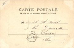 VINTAGE POSTCARD French Theater Bordeaux