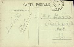 VINTAGE POSTCARD Bordeaux the Large Municipal Theater