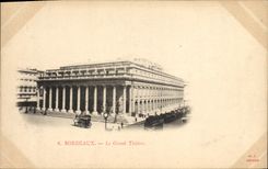 CPA Bordeaux Le grand Theatre 