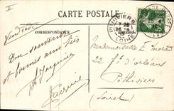 CPA Bordeaux Le grand Theatre Tramway