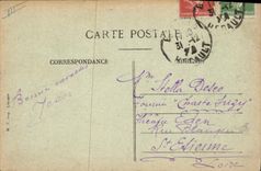 VINTAGE POSTCARD Beziers Theater of the Varieties