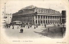 CPA Bordeaux Le grand Theatre 