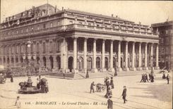 CPA Bordeaux Le grand Theatre 