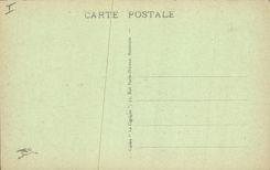 VINTAGE POSTCARD Bordeaux the large Theater and the place of the Comedy