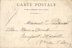 VINTAGE POSTCARD Besancon the municipal Theater