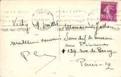 CPA Vichy Le Hall De I'Etablissement Thermal