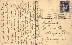 La POSTAL de la VENDIMIA encoleriza visto hacia los viajes y la entrada del castillo