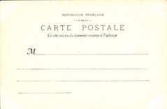 POSTAL Nimes de la VENDIMIA la explanada del cuadro total