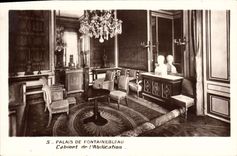 CPA Palais De Fontainebleau Cabinet de L'Abdication