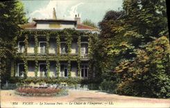 CPA Vichy Le Nouveau Parc Le chalet de l'empereur