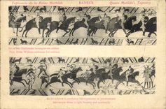 CPA Bayeux Tapisserie de la Reine Mathilde 