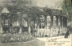 CPA Paris Parc Monceau la colonnade