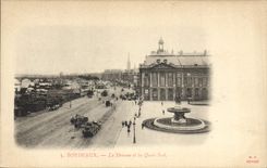 CPA Douane Douanes Bordeaux La Douane et les quais Sud 