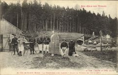 CPA Douane Douanes Cols des Vosges Au col de Sainte Marie La frontiere bien gardee Avant la guerre de 1914 1915