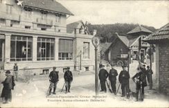 CPA Douane Douanes Frontiere Franco allemande Schlucht