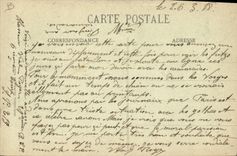 VINTAGE POSTCARD Customs Vosges Customs German Schlucht Gendarmes and customs officers on the path of Hohneck