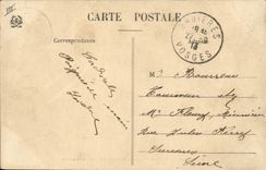 CPA Douane Douanes A la Schlucht Frontiere franco allemande